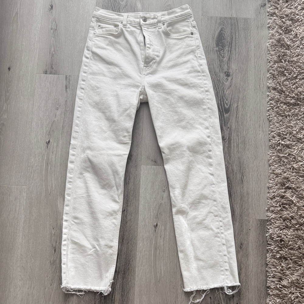 Classic White Skinny Jeans